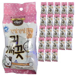 에티펫 반려동물용 귀 깨끗 세정 물티슈 30p, 150g, 24개