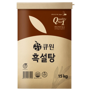 큐원 흑설탕, 15kg, 1개