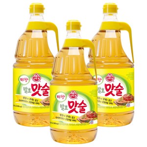 오뚜기 미향 발효 맛술, 1.8L, 3개