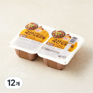 친정엄마 국내산 도토리로 만든 도토리묵, 140g, 12개, 1개입