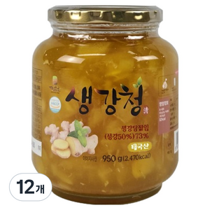 해맑음 생강청, 950g, 1개입, 12개