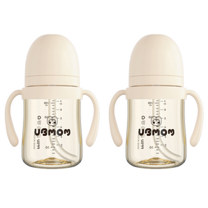 유비맘 시그니처 빨대컵, 200ml, 2개, 요거트