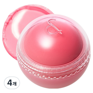 롬앤 쥬시 알 치크 크림 블러셔 8.4g, 03 백도 피치, 4개