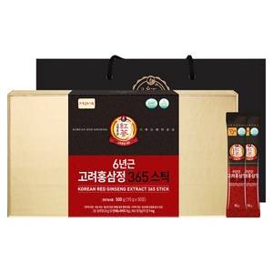 정원삼 6년근 고려홍삼정 365스틱 50p, 500g, 1개