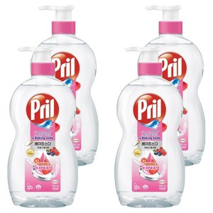 프릴 시크릿오브 베이킹소다 주방세제 와일드베리향, 700ml, 4개