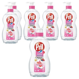 프릴 시크릿오브 베이킹소다 주방세제 와일드베리향, 700ml, 6개