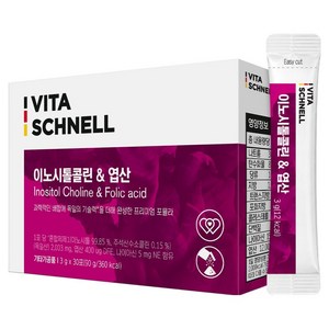 비타슈넬 이노시톨콜린 & 엽산, 90g, 1개