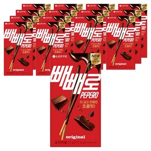 빼빼로 초코, 55g, 15개