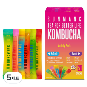 선망 콤부차 6종 세트, 5g, 120개입, 5세트