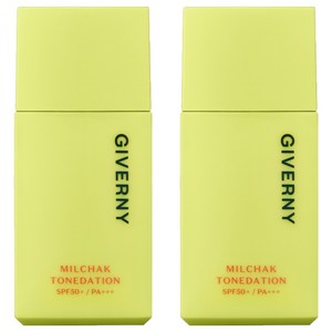 지베르니 밀착 톤데이션 톤업 메이크업 베이스 30ml, 2개