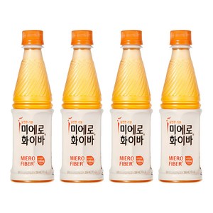 미에로화이바 PET, 350ml, 4개