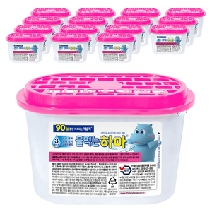 물먹는하마 습기제거제 옷장용, 300g, 16개