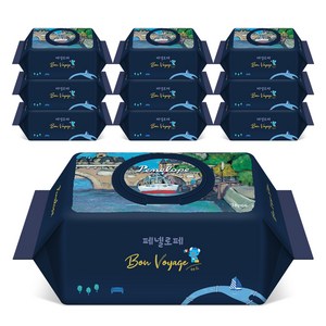 페넬로페 본보야지 세느 아기물티슈 캡형, 85g, 70매, 10개