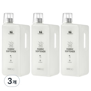 비지엔젤 초고농축 유아섬유유연제 코튼블라썸, 1L, 3개