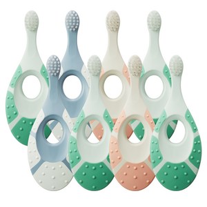 조르단 그린클린 베이비 스텝 1단계 칫솔, 랜덤발송, 1세트
