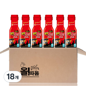 (올따옴) 삼양 핵불닭소스 200g 6입, 18개