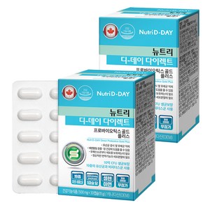 뉴트리디데이 다이렉트 프로바이오틱스 골드 플러스 유산균, 30정, 2개