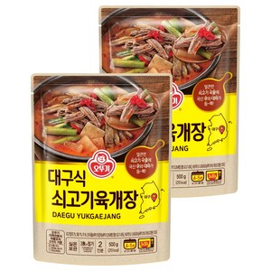오뚜기 대구식 쇠고기육개장, 500g