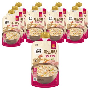 맘스쿠킹 이유식, 140g, 10개, 찜닭아기밥