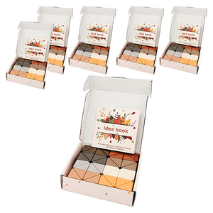벨베이비 자석블럭 세모 3.5cm 32p, 우드, 6개