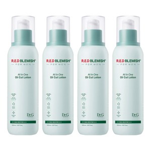 닥터지 레드 블레미쉬 포 맨 오일 컷 로션 올인원, 150ml, 4개