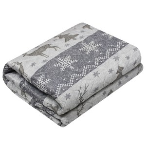 HanilMedical 순록 고급전기요 HL-203S(20), 그레이, M (100 x 180 cm)