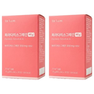 닥터린 파라다이스그레인 버닝 18g, 2개, 30정