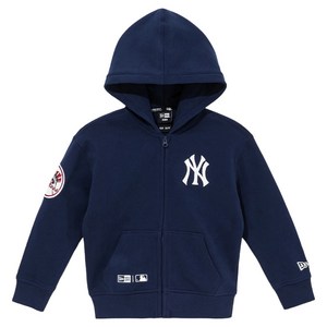 뉴에라 아동용 MLB 뉴욕 양키스 기모 후드 집업 14443511