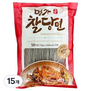 명가 찰당면, 15개, 1kg