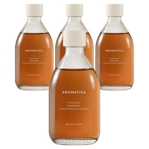 아로마티카 바이탈라이징 로즈마리 컨센트레이티드 에센스, 100ml, 4개