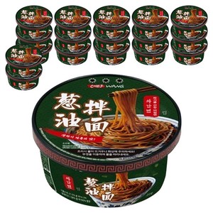 셰프왕 파기름 간장 컵 비빔 파간면 93g, 18개