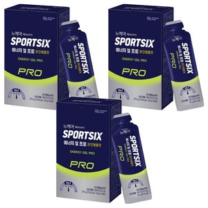 뉴케어스포식스 정품 에너지 젤 프로 파인애플맛 6p, 45g, 3개
