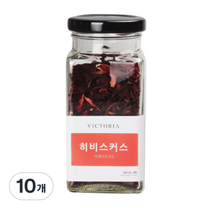 빅토리아 보틀 히비스커스 차, 46g, 1개입, 10개