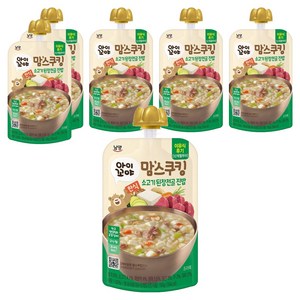 아이꼬야 맘스쿠킹 12개월부터, 6개, 100g, 소고기 된장전골 진밥
