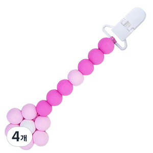아가프라 노리개 치발기, 단품, D-004, 4개