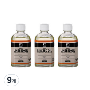 신한화구 린시드 유화보조제, 55ml, 9개