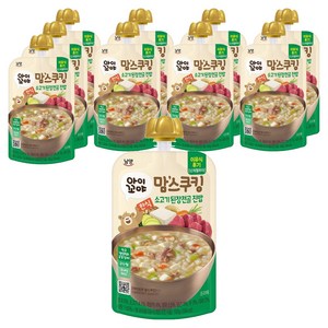 아이꼬야 맘스쿠킹 12개월부터, 10개, 100g, 소고기 된장전골 진밥