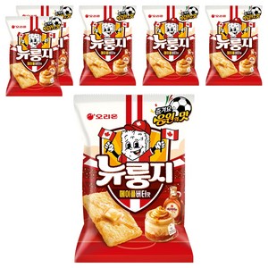 오리온 뉴룽지 메이플버터맛, 70g, 6개