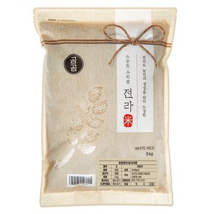 2025년산 햅쌀 곰곰 소중한 전라도 우리쌀, 5kg, 1개