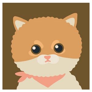 아트조이 DIY 명화그리기 20 x 20 cm, 귀여운아기고양이치즈, 1개