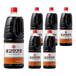 몽고진간장, 1.8L, 6개