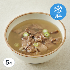 뭇나 한우 사태살 듬뿍 갈비탕 (냉동), 600g, 5개