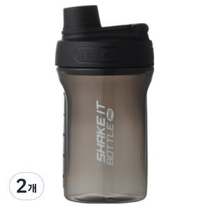 락앤락 쉐이킷보틀프로 스텐다드 HAP943BLK, 블랙, 650ml, 2개