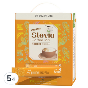 CONA 스테비아 커피믹스, 9.5g, 170개입, 5개