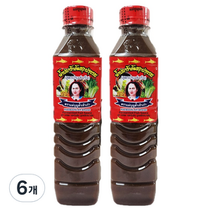 매블람 태국 레드 발효 피쉬소스, 6개, 400ml