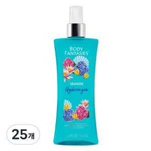 바디판타지 씨사이드 하이드렌지아 프래그런스 바디 스프레이 플로럴향, 94ml, 25개