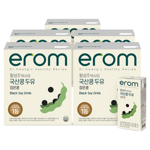 이롬 황성주 검은콩 두유, 190ml, 80개