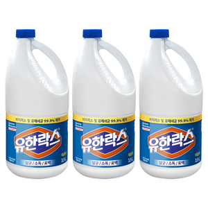 유한락스 레귤러, 3.5L, 3개