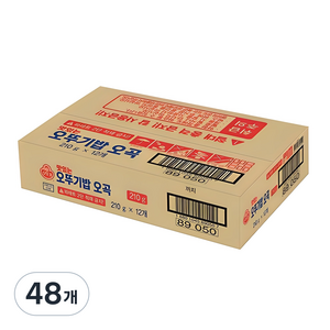 오뚜기 오곡밥, 210g, 48개