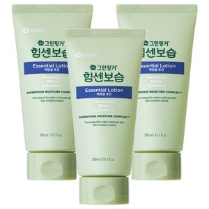 그린핑거 힘센보습 에센셜 유아로션, 300ml, 3개